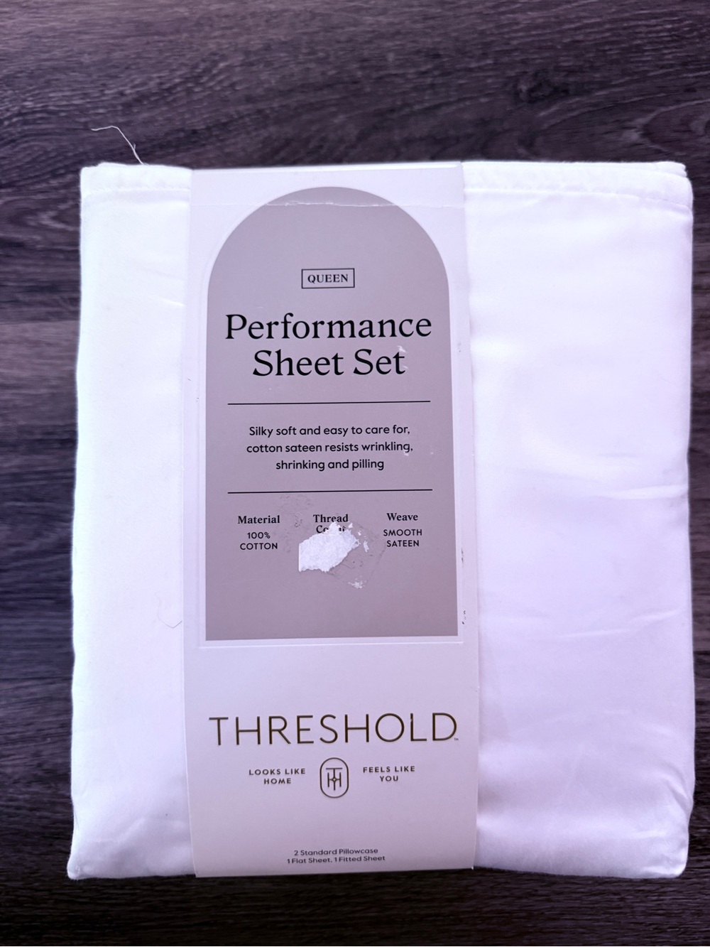 Threshold Queen Performance Sheet Set - White